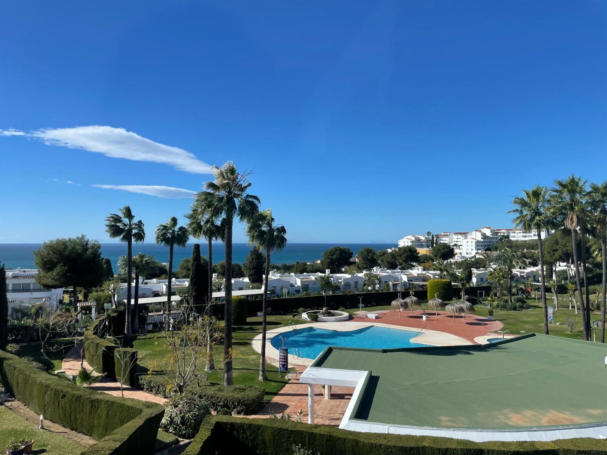 Amazing Sea View Apartment In Miraflores La Cala De Mijas Kültér fotó