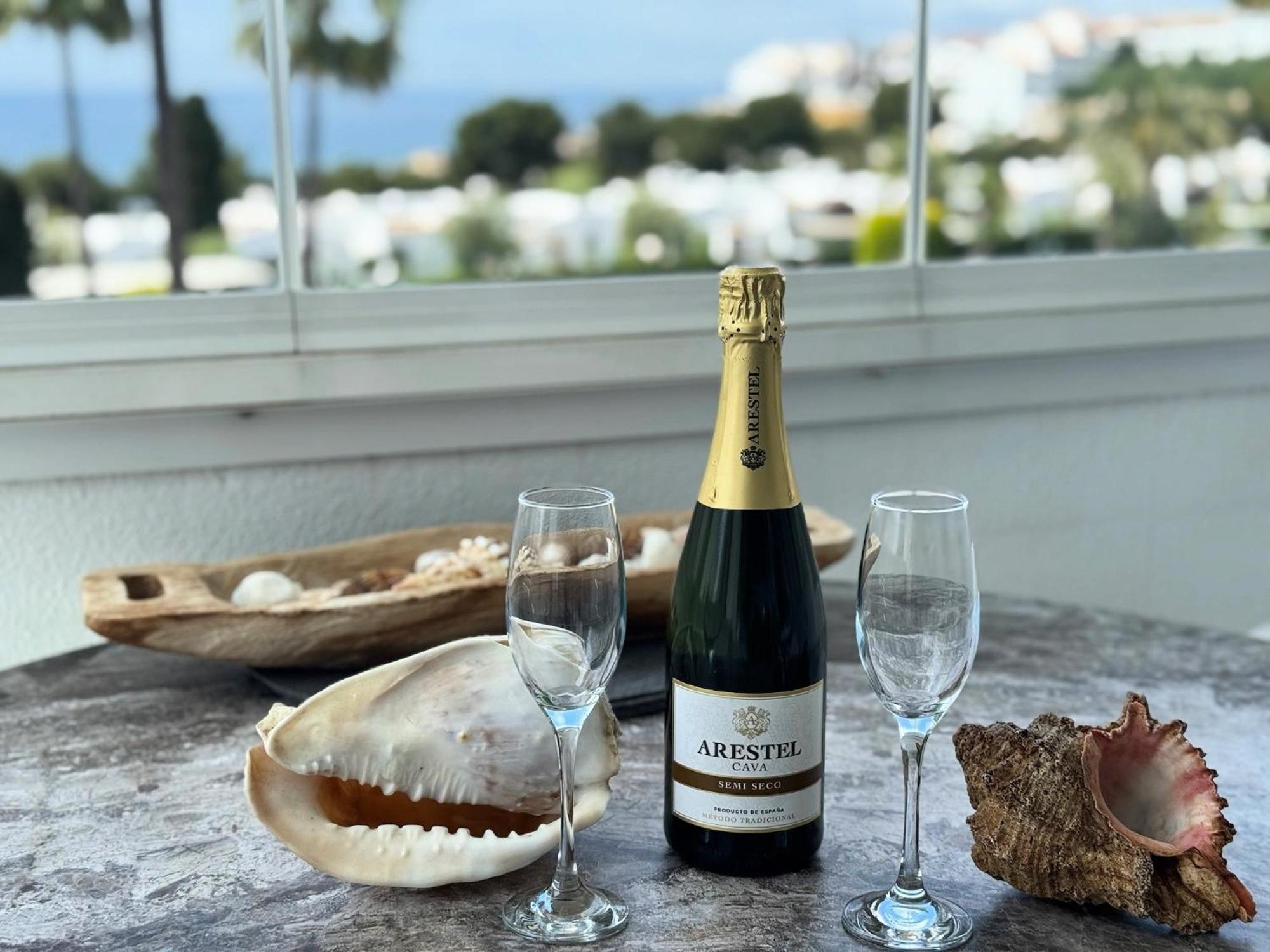 Amazing Sea View Apartment In Miraflores La Cala De Mijas Kültér fotó
