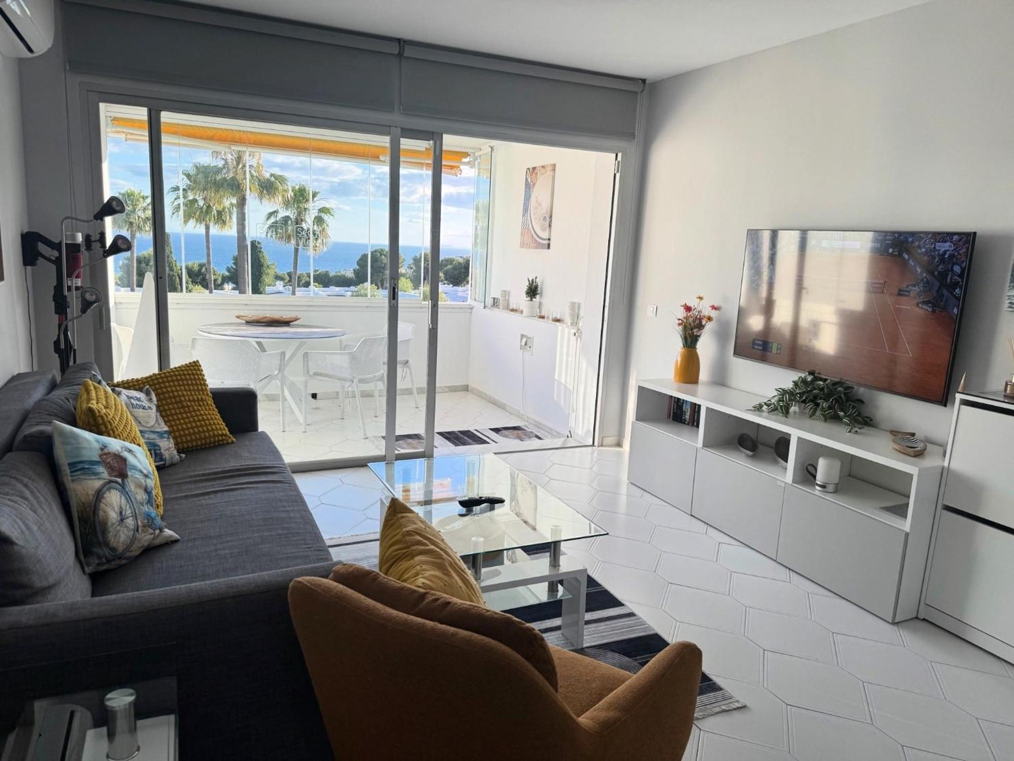 Amazing Sea View Apartment In Miraflores La Cala De Mijas Kültér fotó