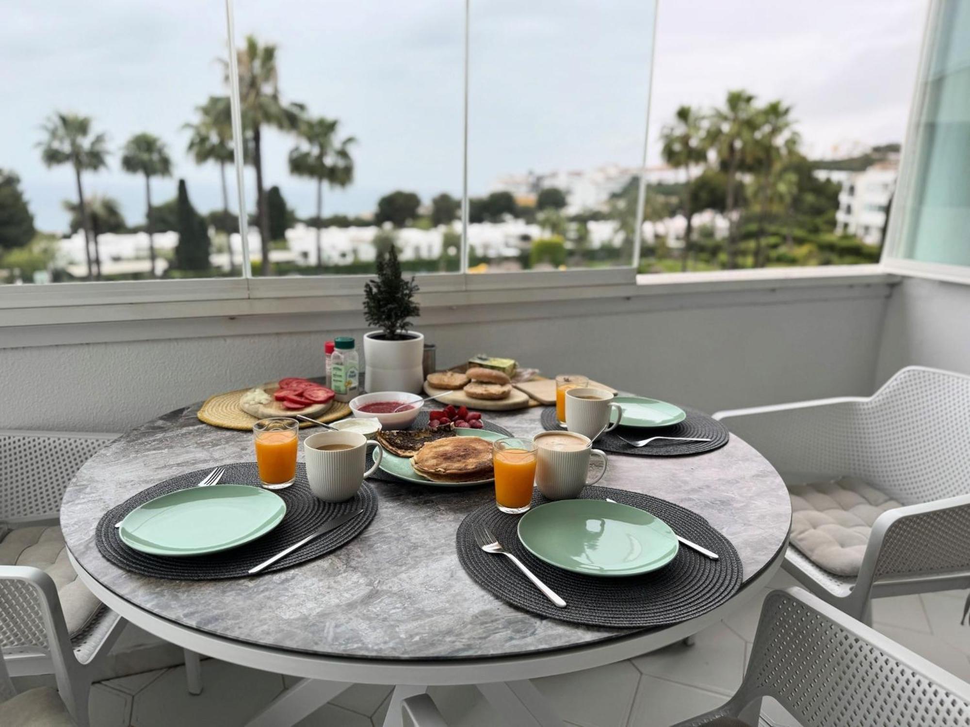 Amazing Sea View Apartment In Miraflores La Cala De Mijas Kültér fotó